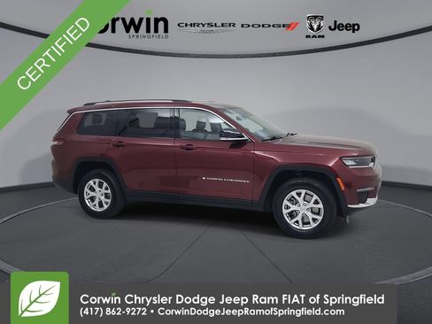 Certified 2023 Jeep Grand Cherokee L Limited AWD/4WD image 1