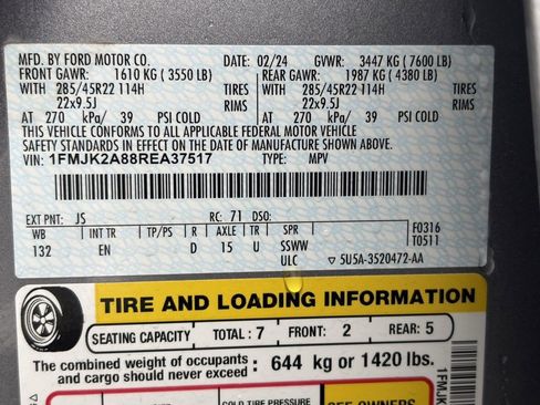 Used 2024 Ford Expedition Max Limited image 34