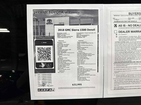 Used 2018 GMC Sierra 1500 Denali w/ Denali Ultimate Package image 13