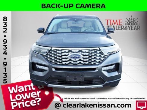 Used 2020 Ford Explorer Platinum w/ Premium Technology Package image 2