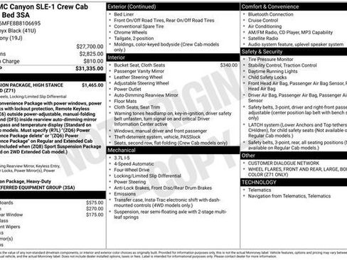 Used 2011 GMC Canyon SLE AWD/4WD image 3