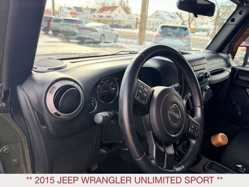 Used 2015 Jeep Wrangler Unlimited Sport w/ Connectivity Group image 8