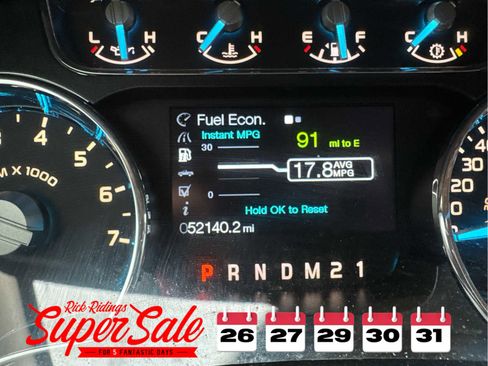 Used 2012 Ford F150 Lariat w/ Lariat Chrome Pkg image 9