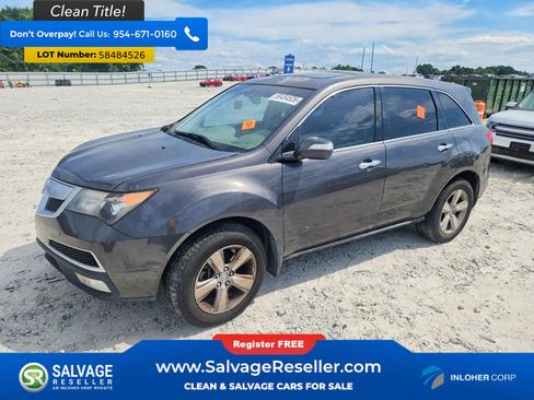 Used 2010 Acura MDX w/ Technology Package AWD/4WD image 1