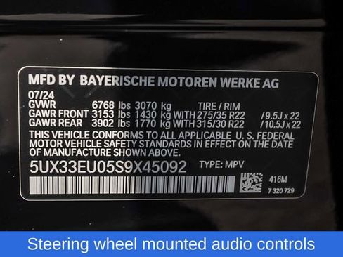 Used 2025 BMW X5 M60i AWD/4WD image 35