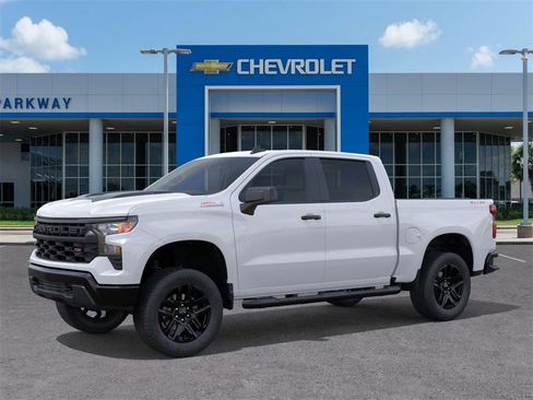 New 2026 Chevrolet Silverado 1500 Custom Trail Boss w/ Turbomax Blackout Package image 2