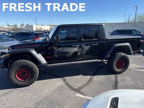 Used 2022 Jeep Gladiator Rubicon w/ LED Lighting Group image 1