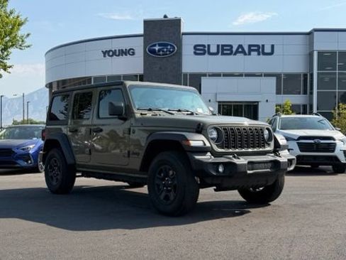 Used 2025 Jeep Wrangler Unlimited Sport AWD/4WD image 1