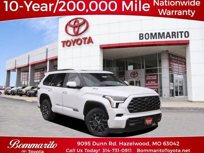 New 2026 Toyota Sequoia Platinum