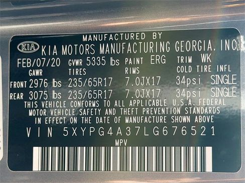 Used 2020 Kia Sorento L image 42