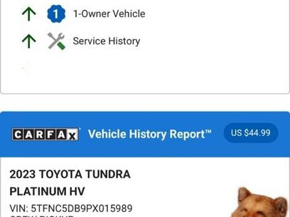 Used 2023 Toyota Tundra Platinum