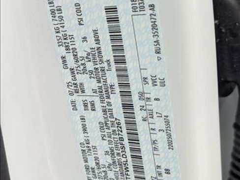 New 2025 Ford F150 Lariat w/ Equipment Group 501A Mid image 16