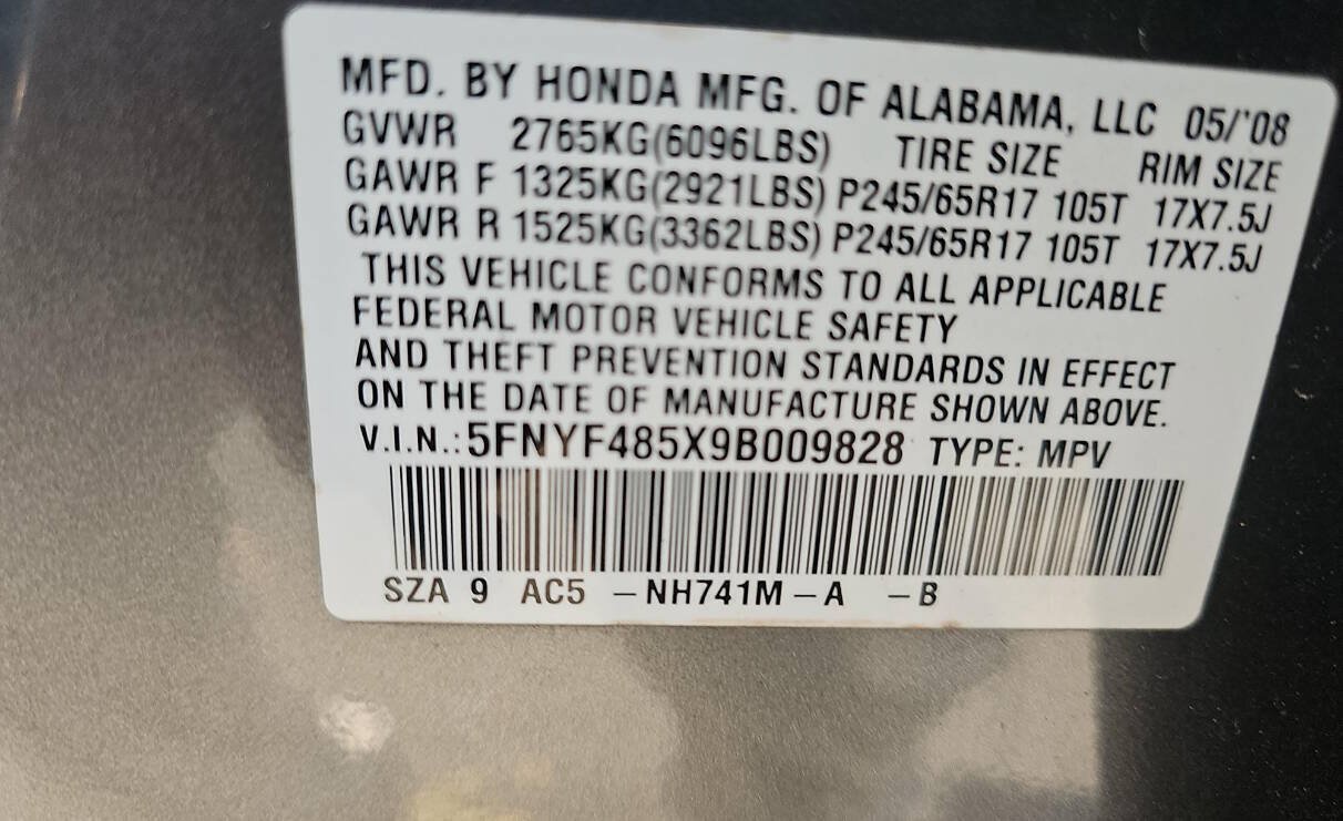 Used 2009 Honda Pilot EX-L image 14