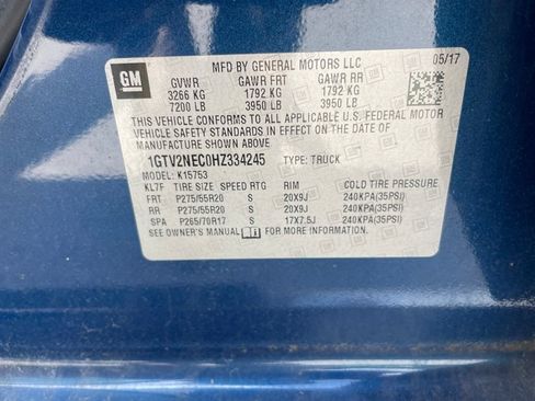 Used 2017 GMC Sierra 1500 SLT w/ SLT Premium Package AWD/4WD image 14