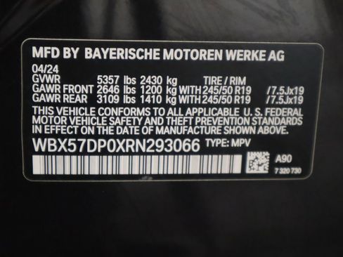 Used 2024 BMW X3 xDrive30i w/ Convenience Package w/ZPA image 36