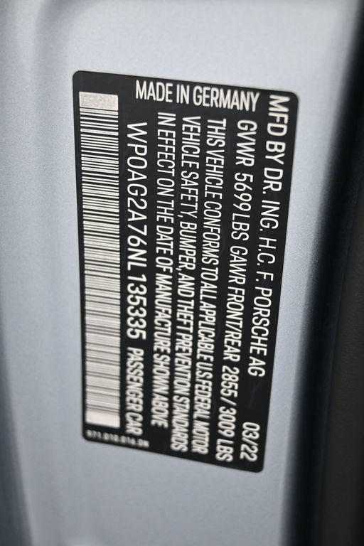 Certified 2022 Porsche Panamera GTS AWD/4WD image 31