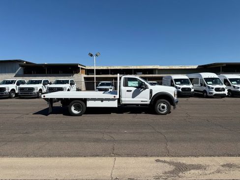 New 2025 Ford F550 XL 12Ft Scelzi Flat Bed image 2