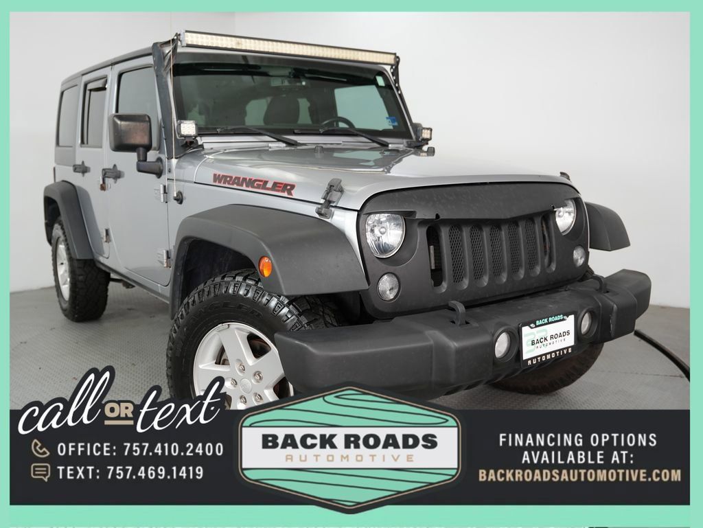 Used 2016 Jeep Wrangler Unlimited Sport w/ Quick Order Package 24S AWD/4WD image 1