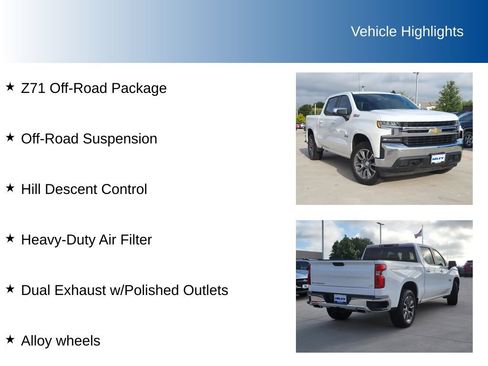 Used 2021 Chevrolet Silverado 1500 LT w/ Z71 Off-Road Package AWD/4WD image 5