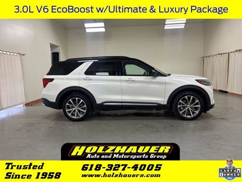 Used 2025 Ford Explorer Platinum w/ Ultimate Package AWD/4WD image 1
