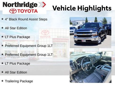 Used 2018 Chevrolet Silverado 1500 LT w/ All Star Edition AWD/4WD image 2