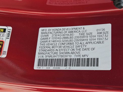 New 2026 Honda Odyssey Sport-L image 28