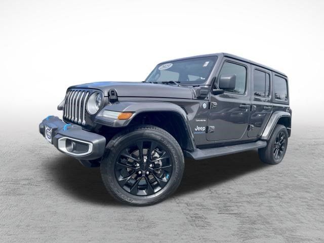 Used 2023 Jeep Wrangler Unlimited Sahara w/ Cold Weather Group AWD/4WD 360° Tour