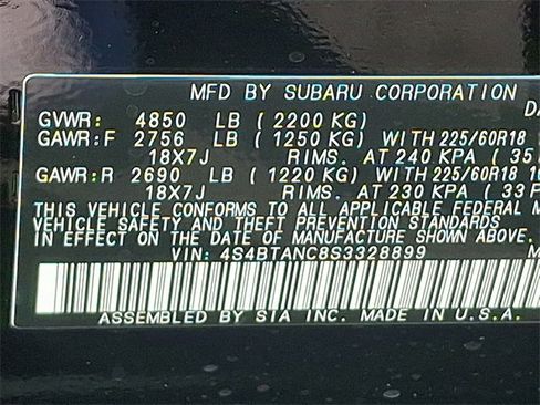 New 2025 Subaru Outback Limited image 10