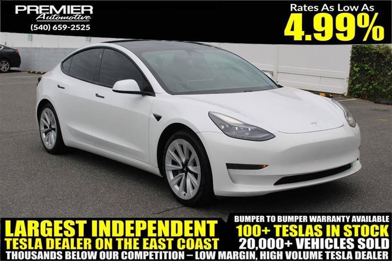 Used 2021 Tesla Model 3 Standard Range Plus RWD image 1