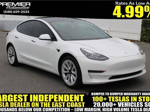 Used 2021 Tesla Model 3 Standard Range Plus RWD image 1