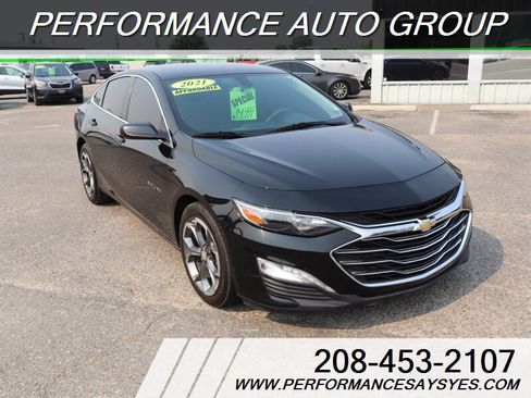 Used 2021 Chevrolet Malibu LT FWD image 1