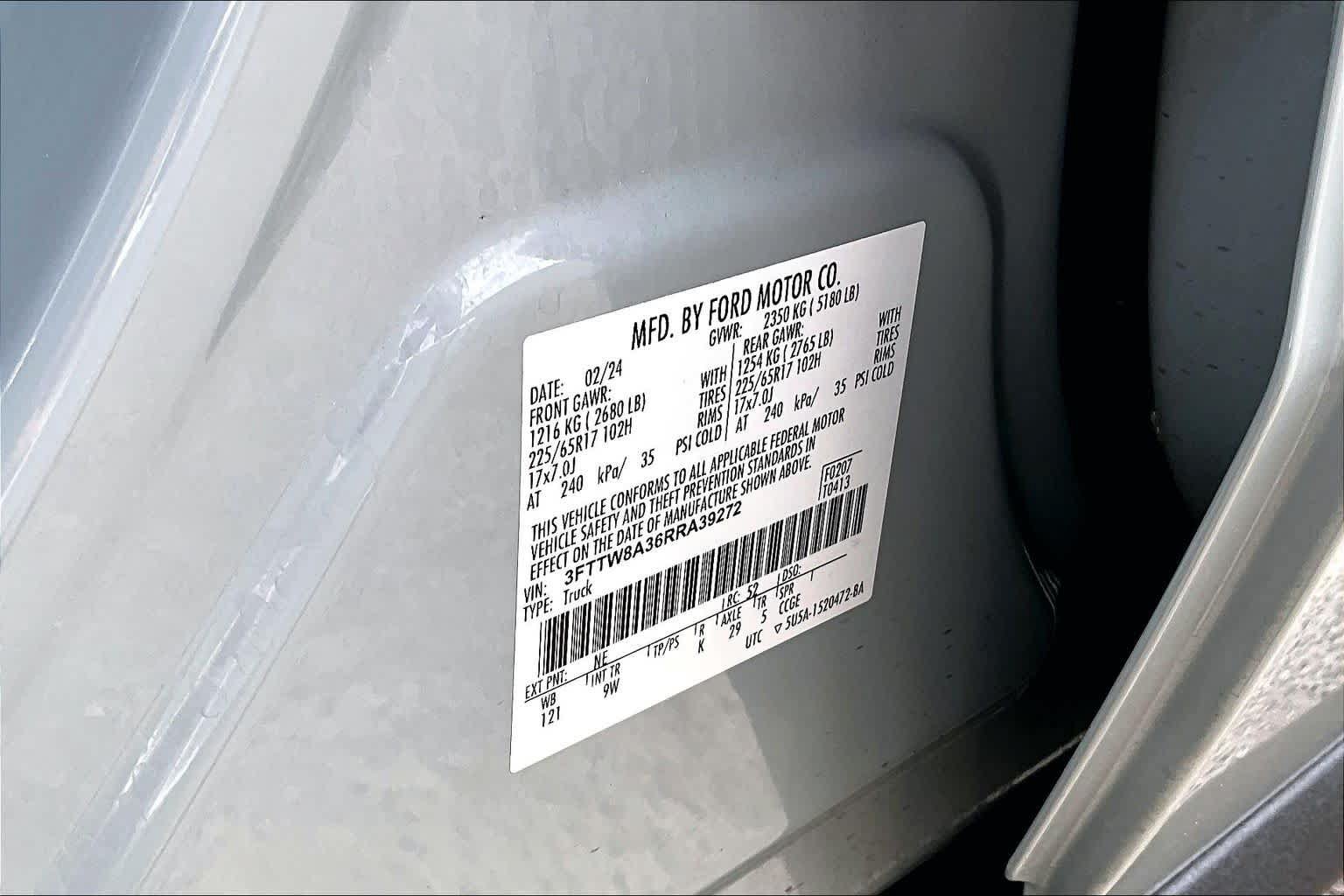 Certified 2024 Ford Maverick XL FWD image 38