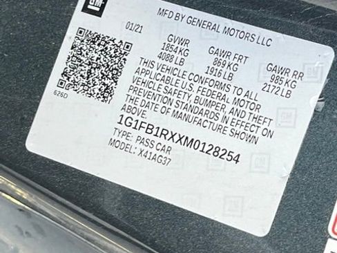 Used 2021 Chevrolet Camaro LS RWD image 21