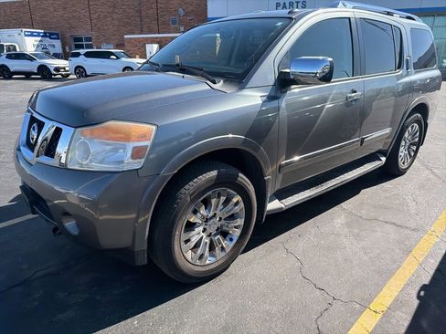 Used 2015 Nissan Armada Platinum w/ 2nd Row Captain Seat Package image 4