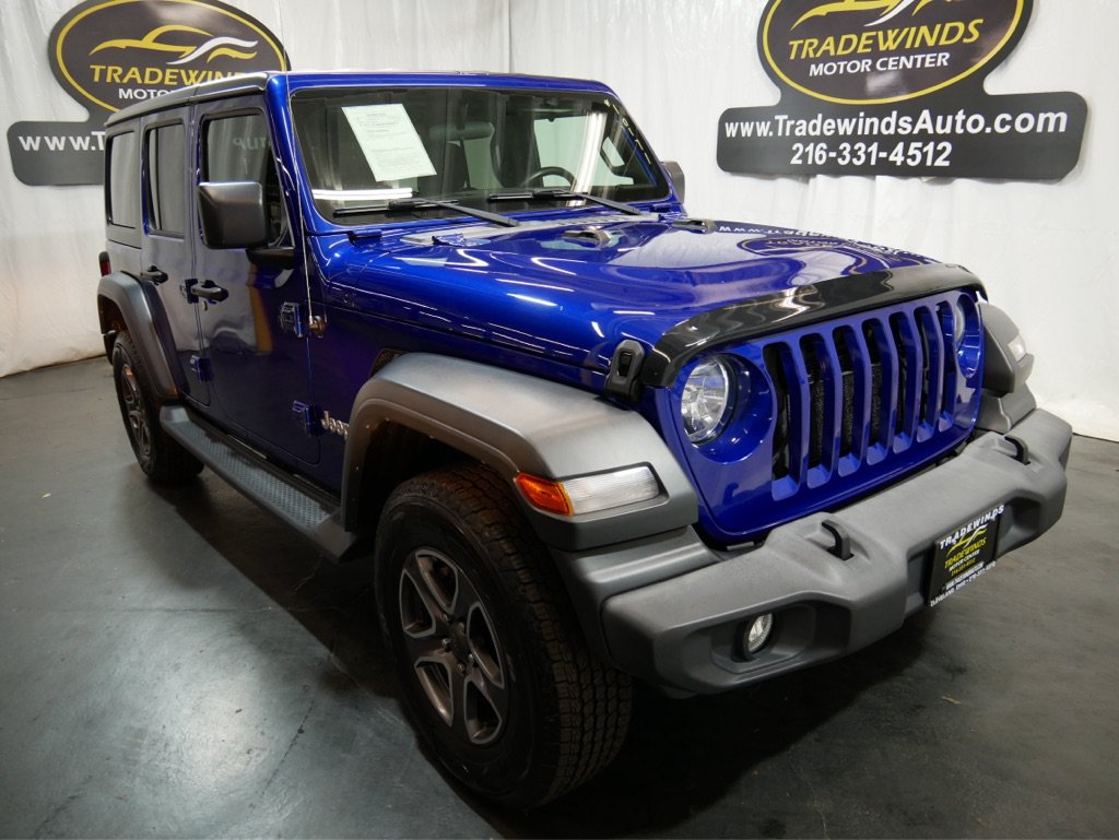 Used 2018 Jeep Wrangler Unlimited Sport S AWD/4WD image 1