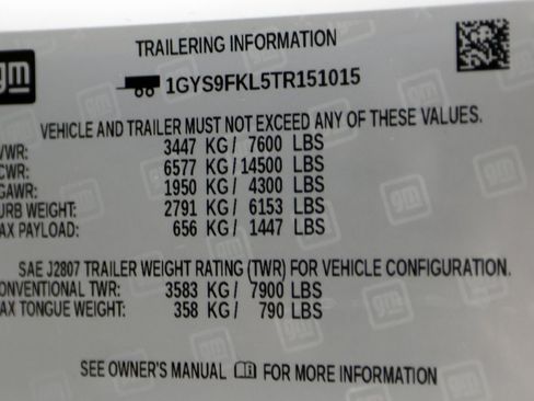 Used 2026 Cadillac Escalade Sport w/ Touring Package image 59