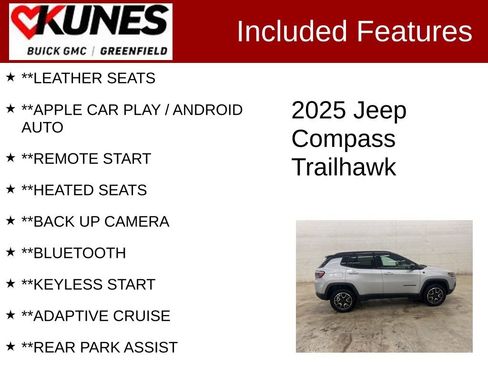 Used 2025 Jeep Compass Trailhawk image 2
