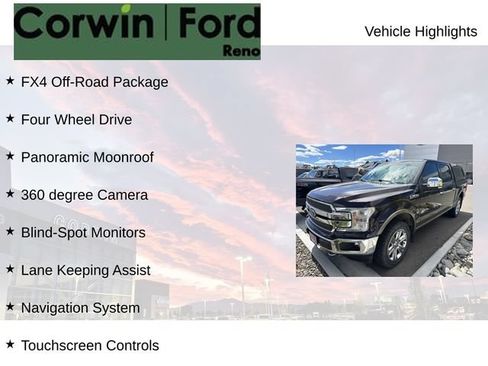 Used 2018 Ford F150 King Ranch w/ Equipment Group 601A Luxury AWD/4WD image 8