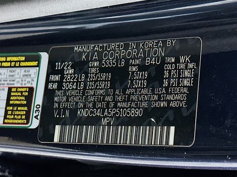 Used 2023 Kia EV6 Wind w/ Wind Technology Package image 12