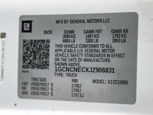 Used 2018 Chevrolet Silverado 1500 W/T w/ WT Fleet Convenience Package image 45