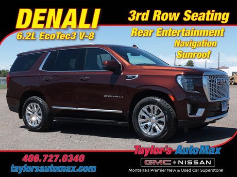 Used 2023 GMC Yukon Denali w/ LPO, Floor Liner Package AWD/4WD image 1