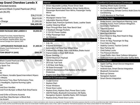 Used 2021 Jeep Grand Cherokee Laredo X image 27