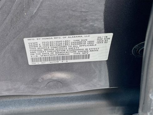 Certified 2020 Honda Pilot EX-L image 37