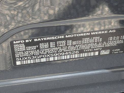 Used 2025 BMW X3 xDrive30i w/ Convenience Package AWD/4WD image 25