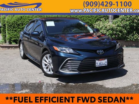 Used 2021 Toyota Camry LE FWD image 1