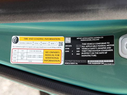 Used 2025 Aston Martin DB12 Convertible RWD image 72