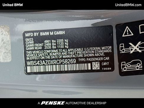 Used 2024 BMW M4 xDrive Competition AWD/4WD image 14
