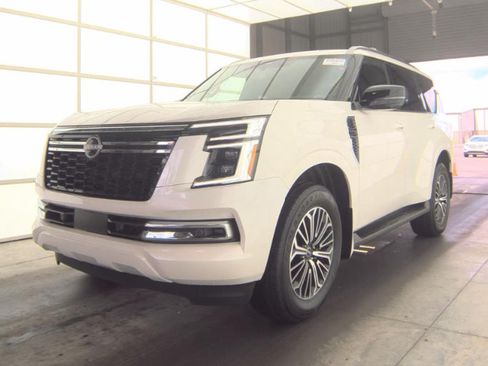 Used 2025 Nissan Armada SL w/ Captain's Chari Seat Package RWD image 1