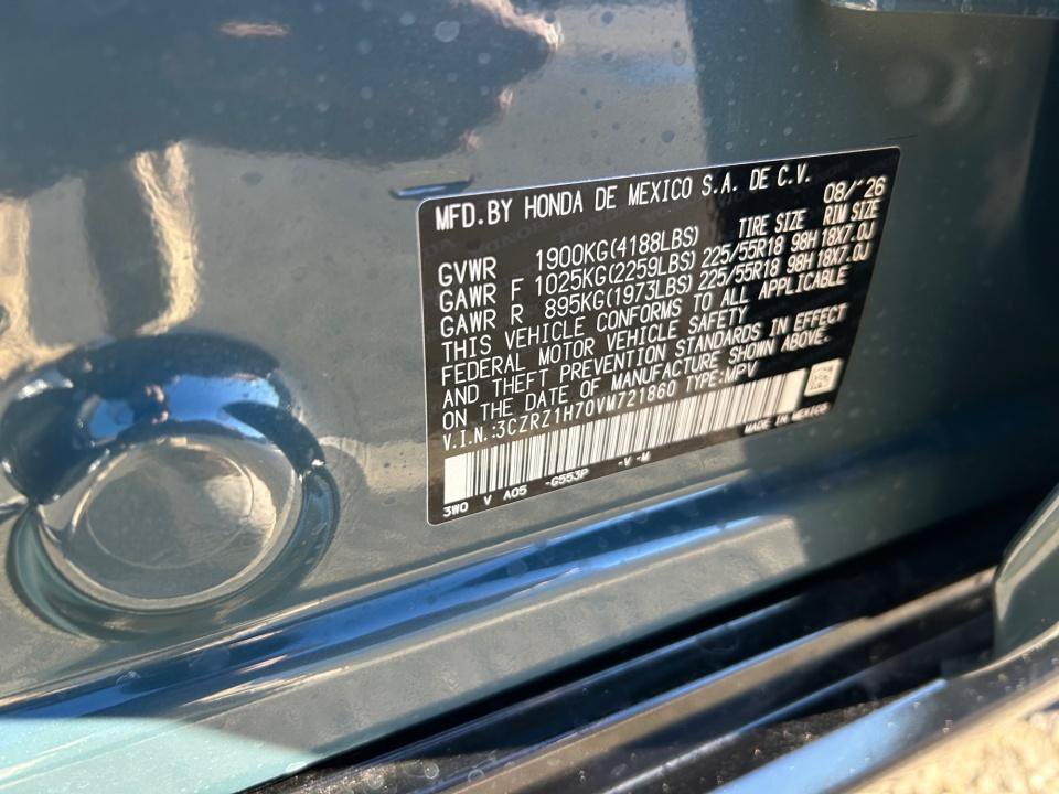 New 2027 Honda HR-V EX-L image 35