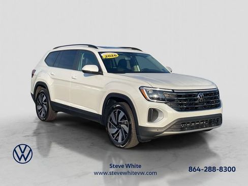 Certified 2026 Volkswagen Atlas SE w/ Panoramic Sunroof Package FWD image 1